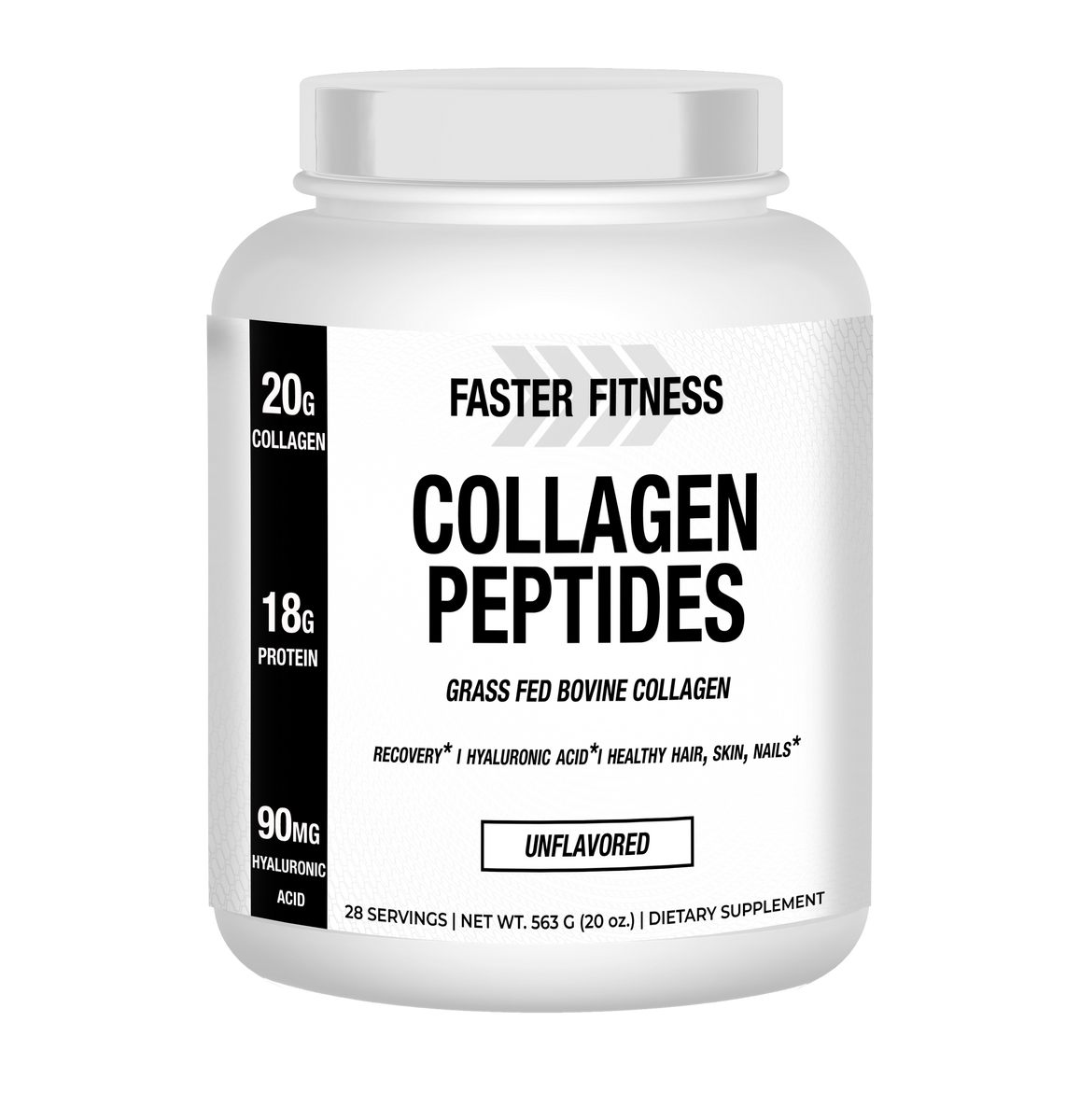 Collagen Peptide Protein Powder – FASTER Supplements