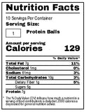 Sweet Treats - Protein Balls